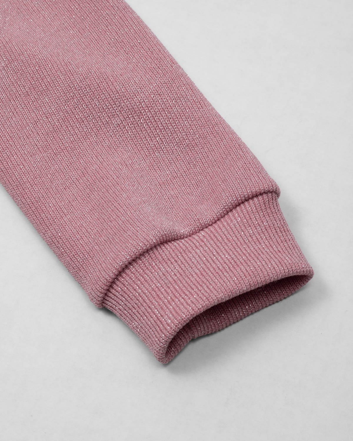Saco palo de rosa con brillitos y bolero para bebé niña