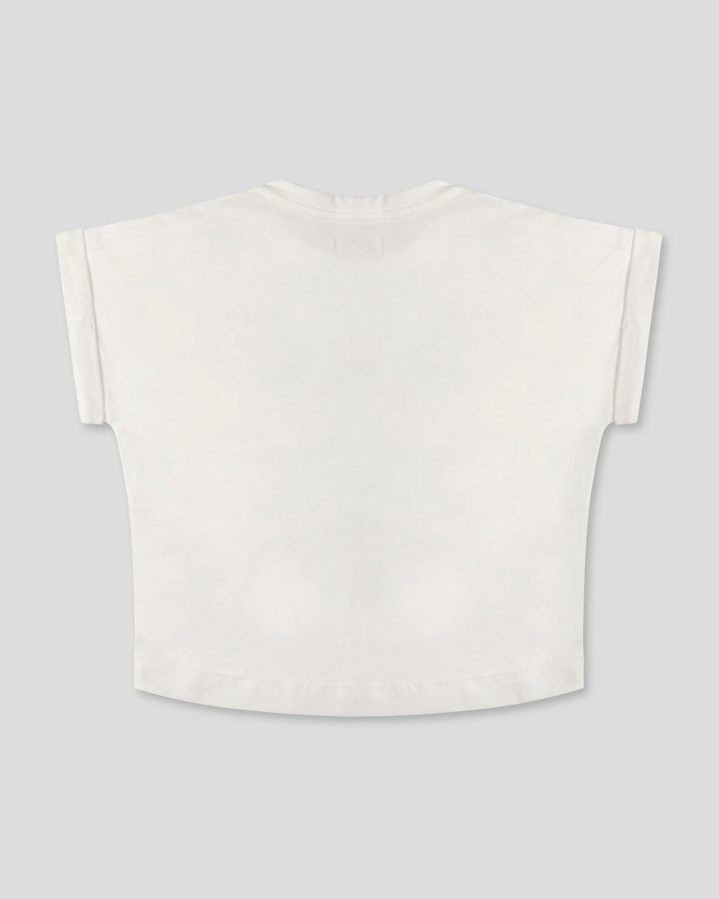 Camiseta blanca estampada Charms Lovers para niña