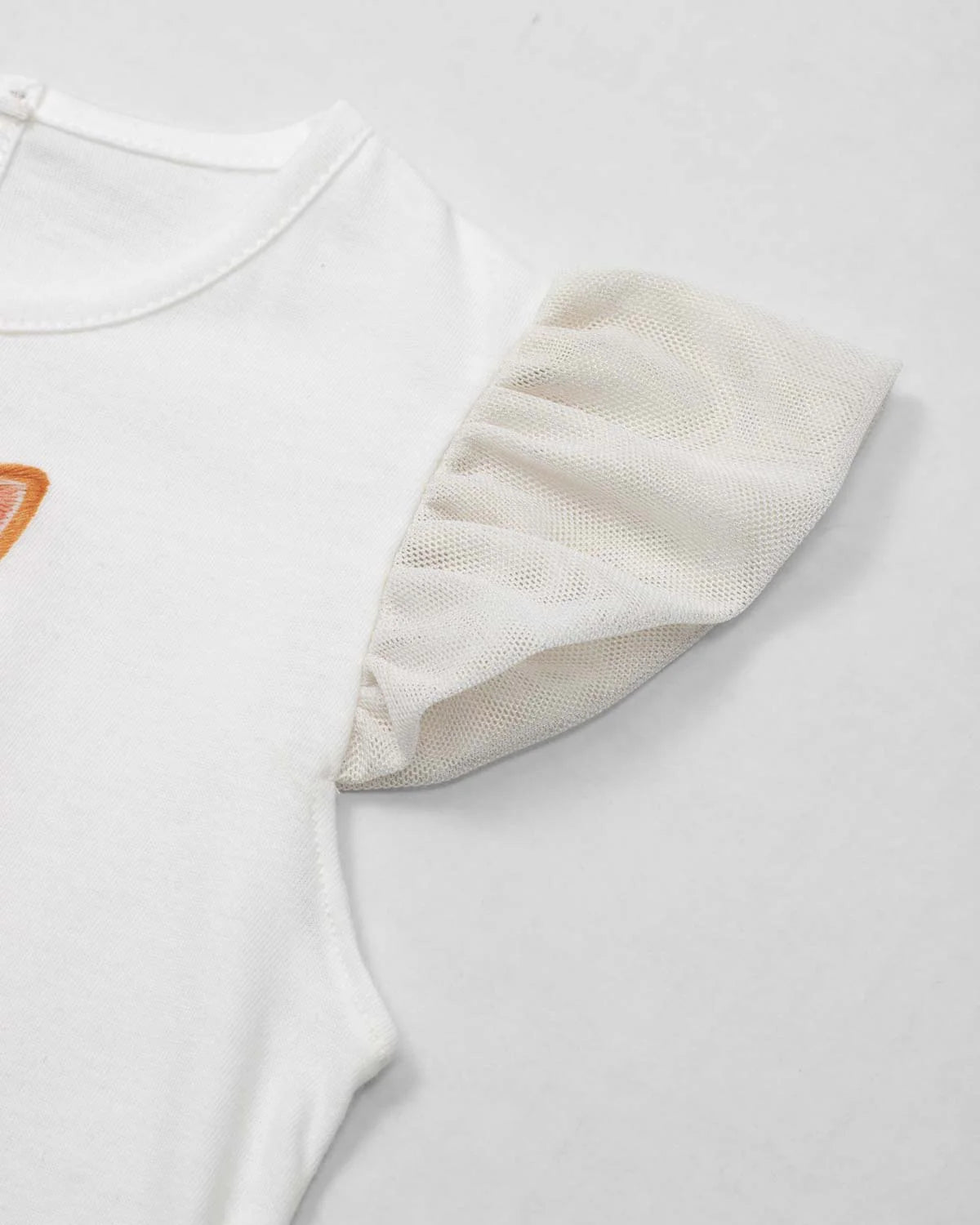 Conjunto blusa con conejito estampado y short rosa para bebé niña