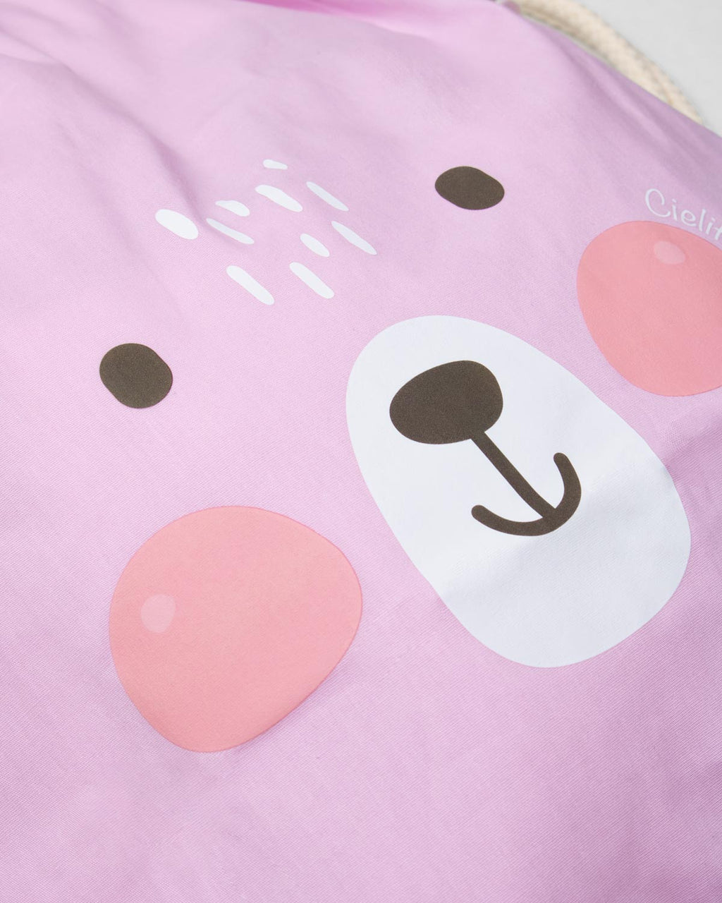 Tula de osito rosa para niña