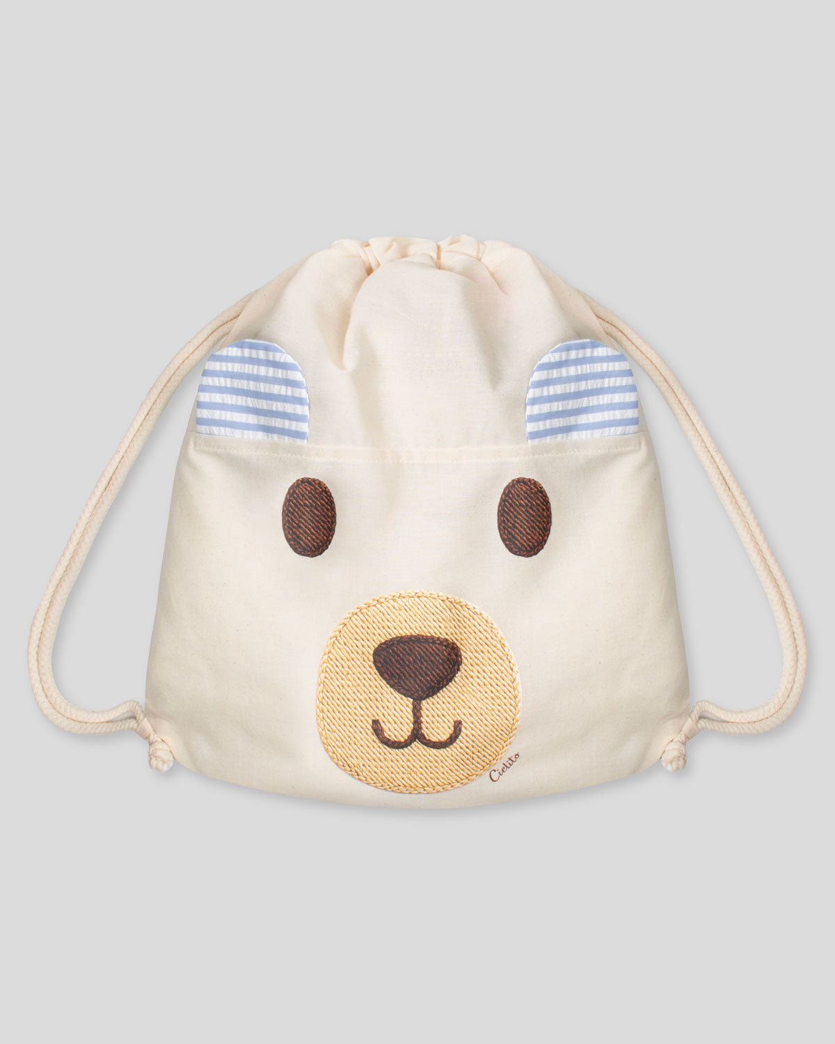 Tula de osito con orejitas